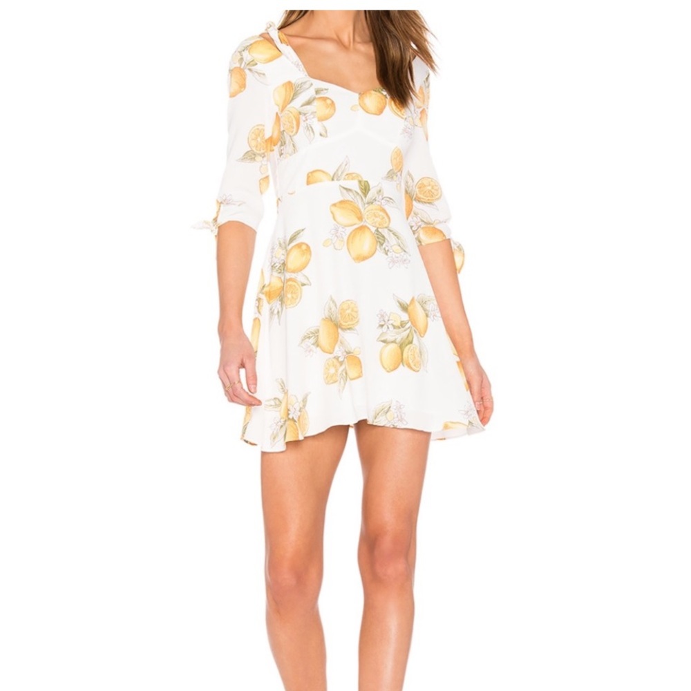 FOR LOVE & LEMONS Limonada Mini Dress
